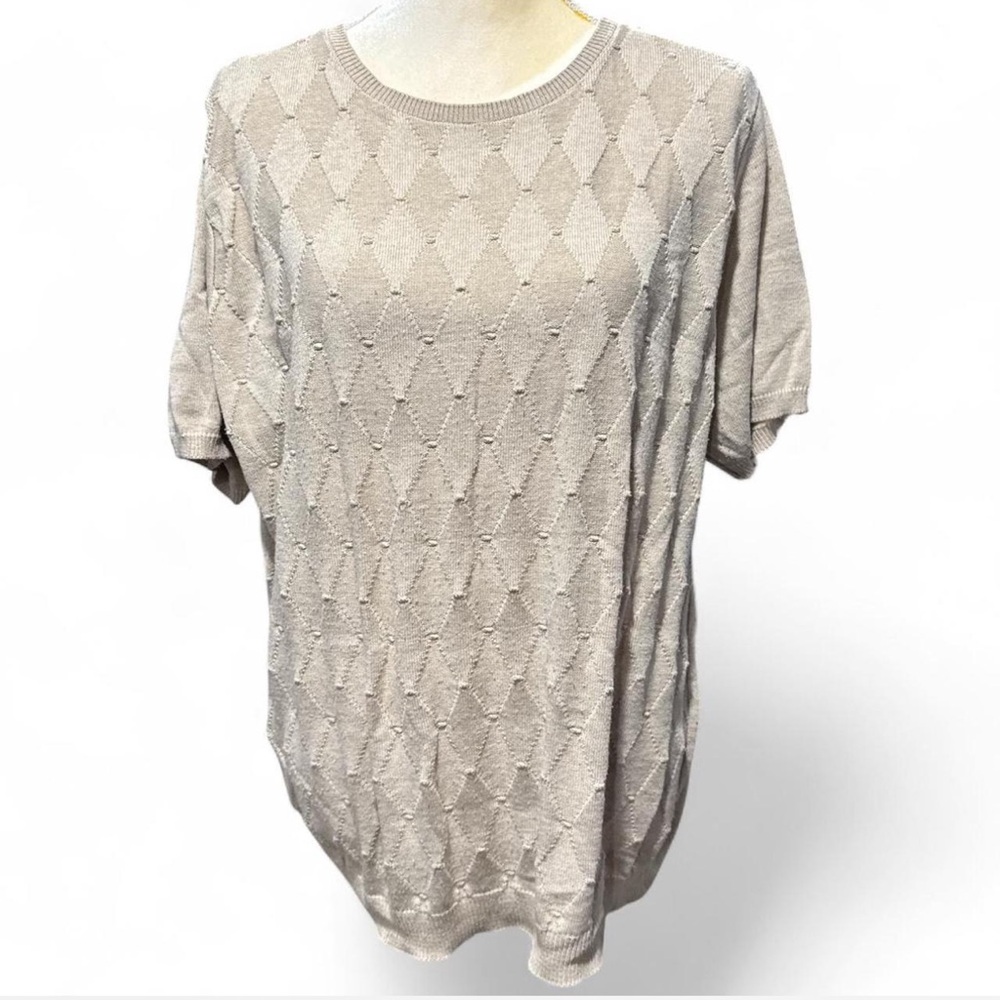 Elegant Beige Women's Top
